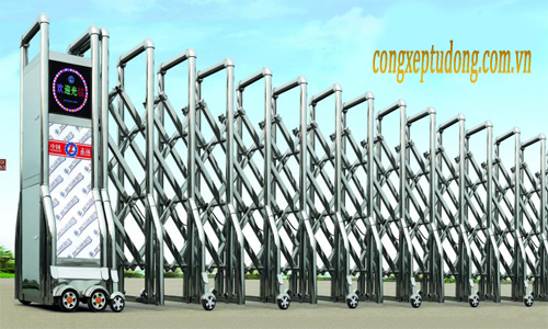 Cổng xếp tự động DH001