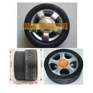 Bánh xe cổng xếp tự động