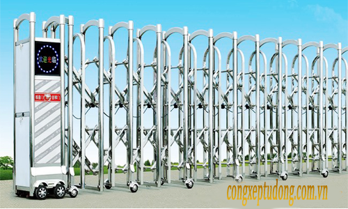 Cổng xếp tự động DH003