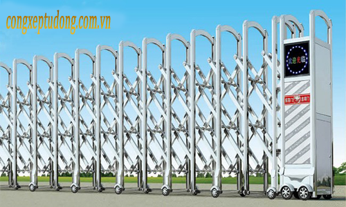 Cổng xếp tự động DH041