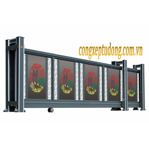 Cổng trượt tự động 02